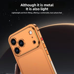 超薄合金金屬框防震手機殼，適用於 iPhone 17 Pro Max、iPhone 17 Pro