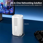 WAVLINK WL-WNF100X3NR-B 帶 Nano SIM 卡槽 歐洲版 5G 路由器 WiFi 6，歐規插頭，英規插頭