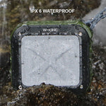 W-KING S7 迷你無線防水喇叭，具備 TF/FM/AUX/NFC 藍牙功能，自行車喇叭，黑色、橙色、藍色、軍綠色