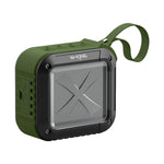 W-KING S7 迷你無線防水喇叭，具備 TF/FM/AUX/NFC 藍牙功能，自行車喇叭，黑色、橙色、藍色、軍綠色