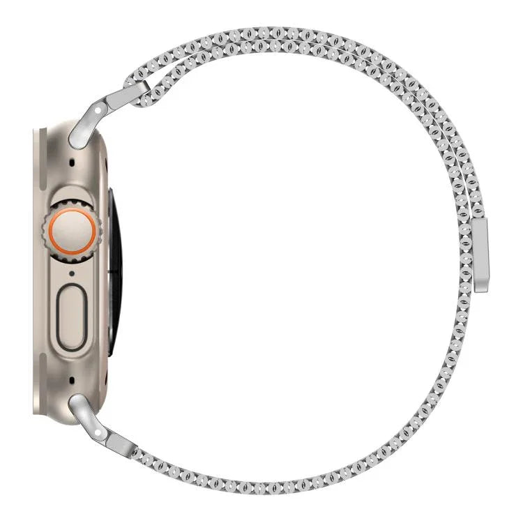 Vitality 粗網米蘭磁吸錶帶，適用於 Apple Watch 42 / 44 / 45 / 46 / 49mm
