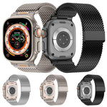 Vitality 粗網米蘭磁吸錶帶，適用於 Apple Watch 42 / 44 / 45 / 46 / 49mm