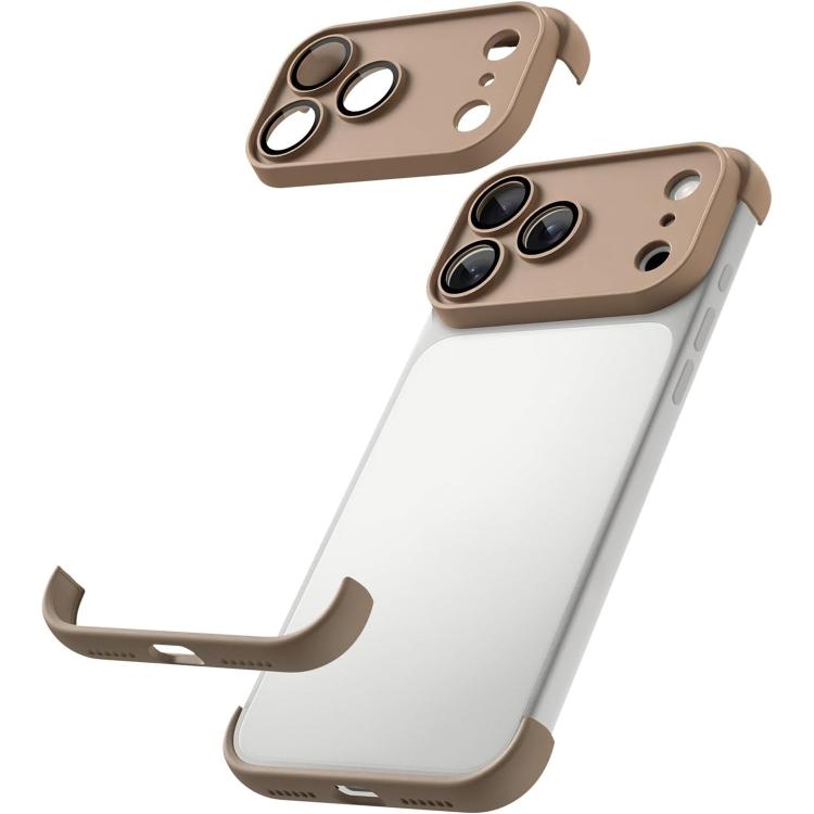 超薄無框 TPU 四角氣囊防震手機殼附鏡頭保護膜，適用於 iPhone 17 Pro Max，適用於 iPhone 17 Pro，適用於 iPhone 17，適用於 iPhone Air