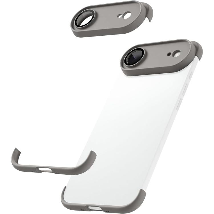超薄無框 TPU 四角氣囊防震手機殼附鏡頭保護膜，適用於 iPhone 17 Pro Max，適用於 iPhone 17 Pro，適用於 iPhone 17，適用於 iPhone Air