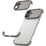 超薄無框 TPU 四角氣囊防震手機殼附鏡頭保護膜，適用於 iPhone 17 Pro Max，適用於 iPhone 17 Pro，適用於 iPhone 17，適用於 iPhone Air