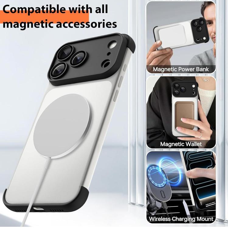 超薄無框 TPU 四角氣囊防震手機殼附鏡頭保護膜，適用於 iPhone 17 Pro Max，適用於 iPhone 17 Pro，適用於 iPhone 17，適用於 iPhone Air