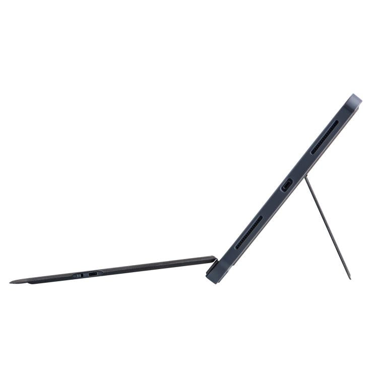 分離式藍牙背光鍵盤磁吸四角氣囊保護套，適用於 iPad Air 13 2025 / 2024 / Pro 12.9