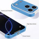 超薄無框鈦合金四角防震手機殼，適用於 iPhone 17 Pro Max、iPhone 17 Pro、iPhone 17、iPhone Air