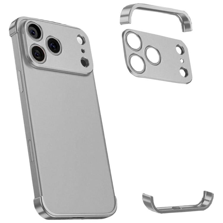 超薄無框鈦合金四角防震手機殼，適用於 iPhone 17 Pro Max、iPhone 17 Pro、iPhone 17、iPhone Air