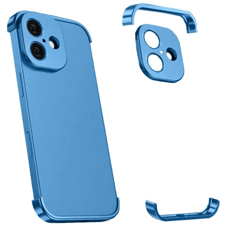 超薄無框鈦合金四角防震手機殼，適用於 iPhone 17 Pro Max、iPhone 17 Pro、iPhone 17、iPhone Air