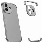 超薄無框鈦合金四角防震手機殼，適用於 iPhone 17 Pro Max、iPhone 17 Pro、iPhone 17、iPhone Air