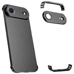 超薄無框鈦合金四角防震手機殼，適用於 iPhone 17 Pro Max、iPhone 17 Pro、iPhone 17、iPhone Air