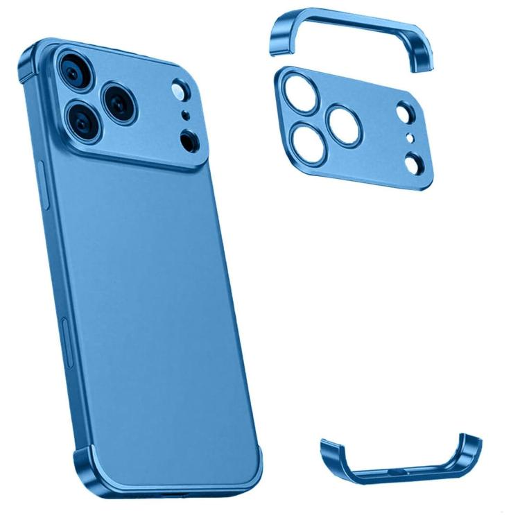 超薄無框鈦合金四角防震手機殼，適用於 iPhone 17 Pro Max、iPhone 17 Pro、iPhone 17、iPhone Air