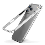 金屬混合矽膠四角防震散熱手機框架殼，適用於 iPhone 17 Pro Max、iPhone 17 Pro、iPhone 17、iPhone Air
