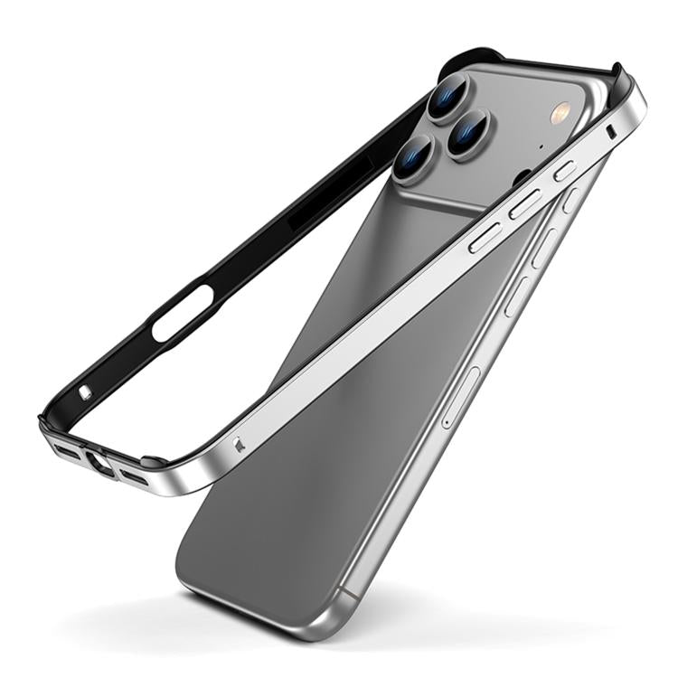 金屬混合矽膠四角防震散熱手機框架殼，適用於 iPhone 17 Pro Max、iPhone 17 Pro、iPhone 17、iPhone Air