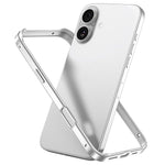 金屬混合矽膠四角防震散熱手機框架殼，適用於 iPhone 17 Pro Max、iPhone 17 Pro、iPhone 17、iPhone Air