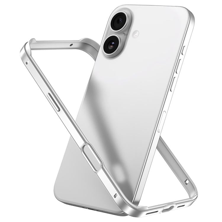 金屬混合矽膠四角防震散熱手機框架殼，適用於 iPhone 17 Pro Max、iPhone 17 Pro、iPhone 17、iPhone Air