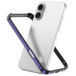 金屬混合矽膠四角防震散熱手機框架殼，適用於 iPhone 17 Pro Max、iPhone 17 Pro、iPhone 17、iPhone Air
