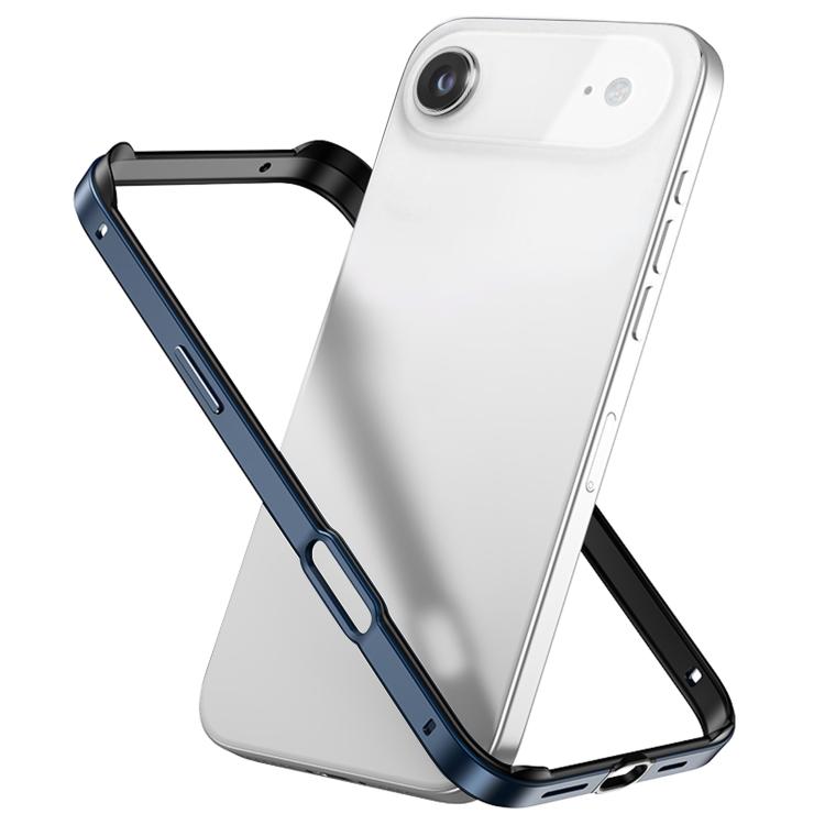 金屬混合矽膠四角防震散熱手機框架殼，適用於 iPhone 17 Pro Max、iPhone 17 Pro、iPhone 17、iPhone Air
