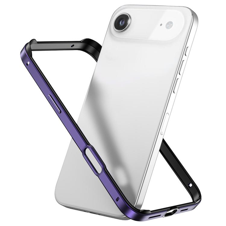 金屬混合矽膠四角防震散熱手機框架殼，適用於 iPhone 17 Pro Max、iPhone 17 Pro、iPhone 17、iPhone Air