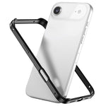 金屬混合矽膠四角防震散熱手機框架殼，適用於 iPhone 17 Pro Max、iPhone 17 Pro、iPhone 17、iPhone Air