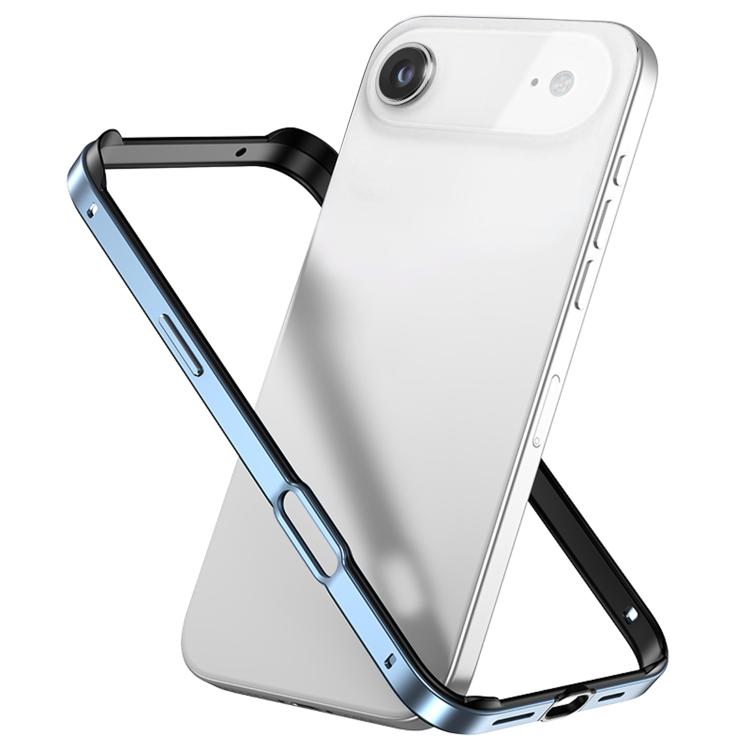 金屬混合矽膠四角防震散熱手機框架殼，適用於 iPhone 17 Pro Max、iPhone 17 Pro、iPhone 17、iPhone Air