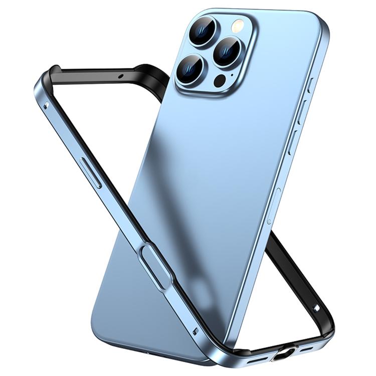 金屬混合矽膠四角防震散熱手機框架殼，適用於 iPhone 16 Pro Max、iPhone 16 Pro、iPhone 16 Plus、iPhone 16
