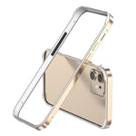 金屬混合矽膠四角防震散熱手機框架殼，適用於 iPhone 15 Pro Max、iPhone 15 Pro、iPhone 15 Plus、iPhone 15