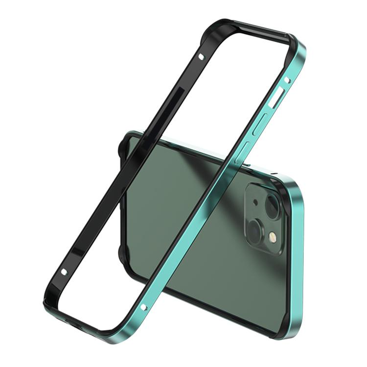 金屬混合矽膠四角防震散熱手機框架殼，適用於 iPhone 15 Pro Max、iPhone 15 Pro、iPhone 15 Plus、iPhone 15