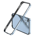 金屬混合矽膠四角防震散熱手機框架殼，適用於 iPhone 15 Pro Max、iPhone 15 Pro、iPhone 15 Plus、iPhone 15