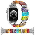 帝王石陶瓷手鍊錶帶，適用 Apple Watch 46mm / 49mm / 45mm / 44mm，適用 Apple Watch 42mm / 41mm / 40mm / 38mm