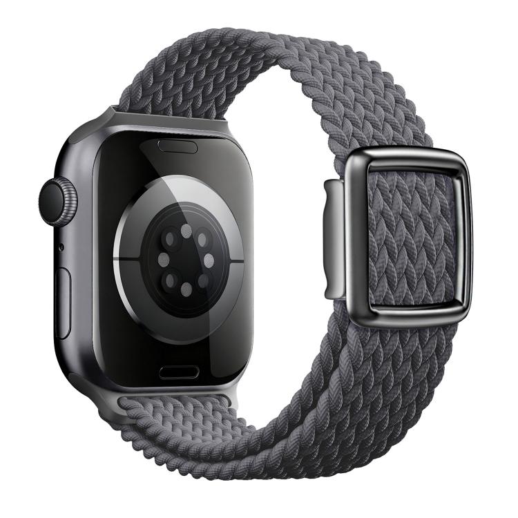 現代風格磁吸扣織尼龍錶帶，適用於 Apple Watch 46mm / 49mm / 45mm / 44mm，適用於 Apple Watch 42mm / 41mm / 40mm / 38mm