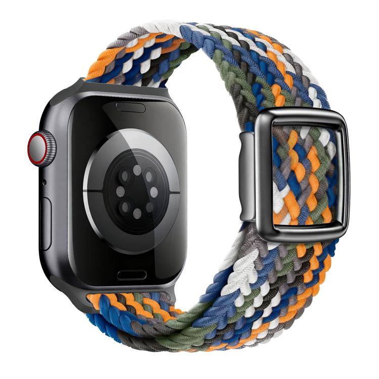 現代風格磁吸扣織尼龍錶帶，適用於 Apple Watch 46mm / 49mm / 45mm / 44mm，適用於 Apple Watch 42mm / 41mm / 40mm / 38mm