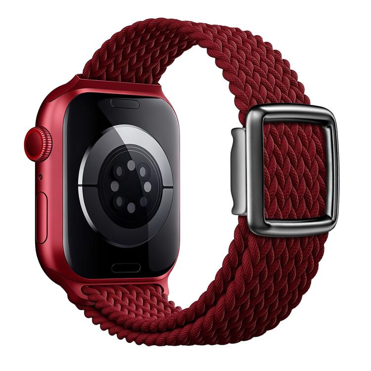 現代風格磁吸扣織尼龍錶帶，適用於 Apple Watch 46mm / 49mm / 45mm / 44mm，適用於 Apple Watch 42mm / 41mm / 40mm / 38mm