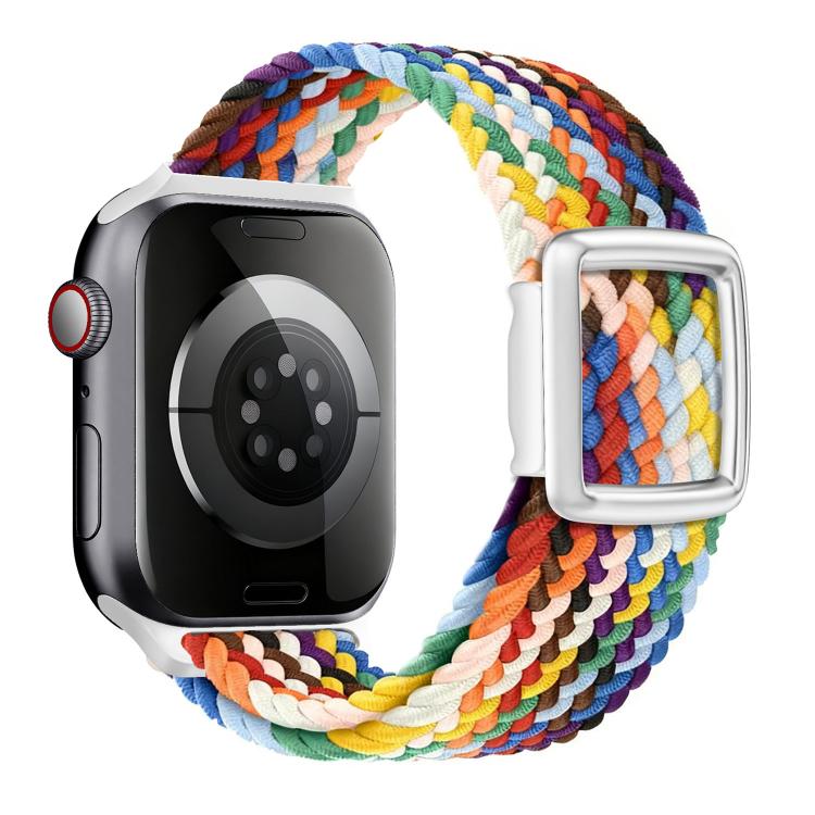 現代風格磁吸扣織尼龍錶帶，適用於 Apple Watch 46mm / 49mm / 45mm / 44mm，適用於 Apple Watch 42mm / 41mm / 40mm / 38mm