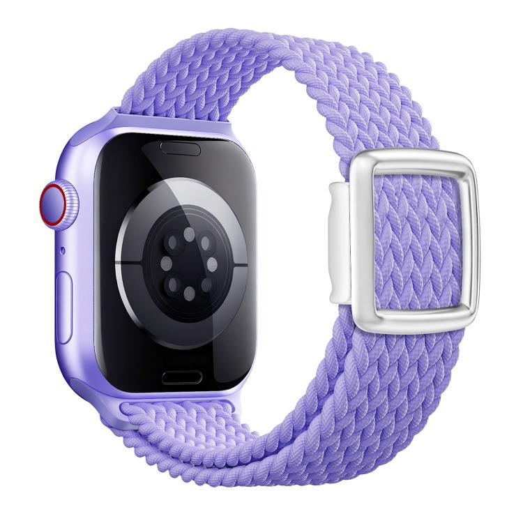 現代風格磁吸扣織尼龍錶帶，適用於 Apple Watch 46mm / 49mm / 45mm / 44mm，適用於 Apple Watch 42mm / 41mm / 40mm / 38mm