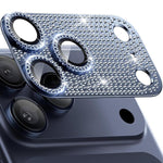 Kalebol 一體化磨砂金屬裝甲鑽石光澤相機鏡頭膜，適用於 iPhone 17 Pro Max，適用於 iPhone 17 Pro