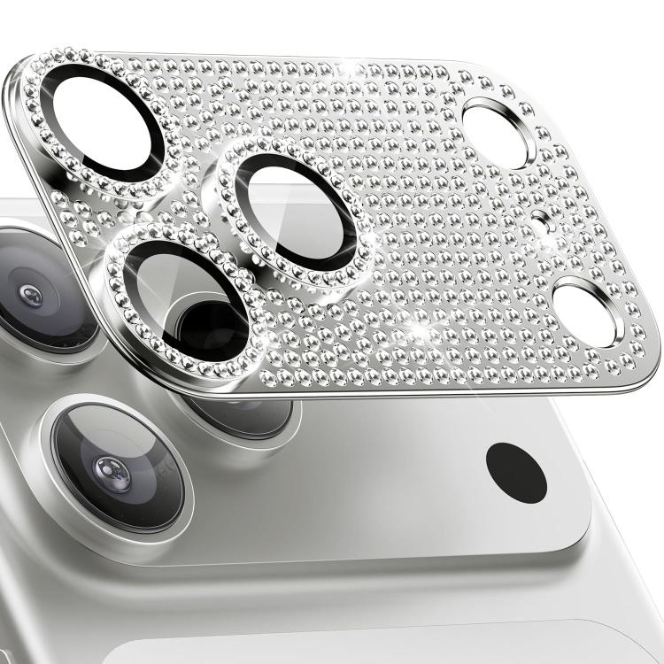 Kalebol 一體化磨砂金屬裝甲鑽石光澤相機鏡頭膜，適用於 iPhone 17 Pro Max，適用於 iPhone 17 Pro