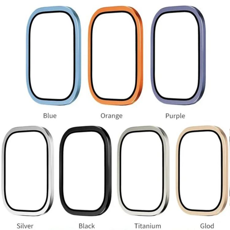 鈦金屬框架鋼化玻璃錶膜，適用於 Apple Watch Ultra 49mm
