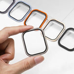 鈦金屬框架鋼化玻璃錶膜，適用於 Apple Watch Ultra 49mm