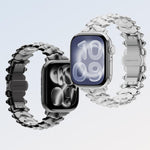 龍脊蝴蝶扣鋅合金錶帶，適用於 Apple Watch 46mm / 49mm / 45mm / 44mm，適用於 Apple Watch 42mm / 41mm / 40mm / 38mm