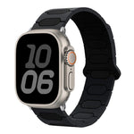 橢圓形磁性矽膠錶帶，適用於 Apple Watch 46mm / 49mm / 45mm / 44mm，適用於 Apple Watch 42mm / 41mm / 40mm / 38mm