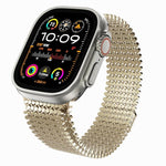 Molecular Arrangement Magnetic Stainless Steel Watch Band, For Apple Watch 46mm / 49mm / 45mm / 44mm, For Apple Watch 42mm / 41mm / 40mm / 38mm