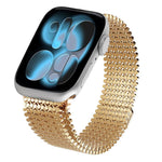 Molecular Arrangement Magnetic Stainless Steel Watch Band, For Apple Watch 46mm / 49mm / 45mm / 44mm, For Apple Watch 42mm / 41mm / 40mm / 38mm