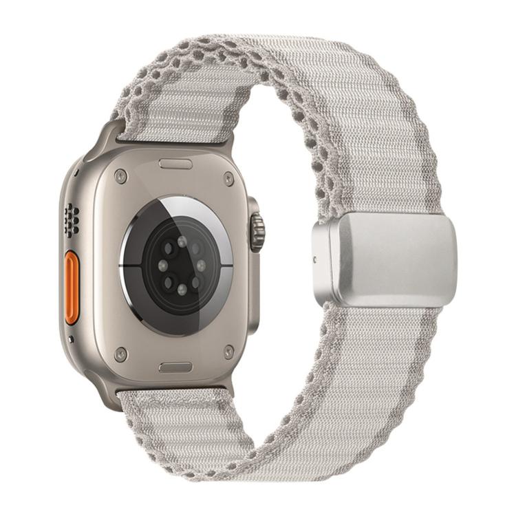 越野磁扣編織尼龍環錶帶，適用 Apple Watch 46mm / 49mm / 45mm / 44mm，適用 Apple Watch 42mm / 41mm / 40mm / 38mm