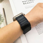 越野磁扣編織尼龍環錶帶，適用 Apple Watch 46mm / 49mm / 45mm / 44mm，適用 Apple Watch 42mm / 41mm / 40mm / 38mm