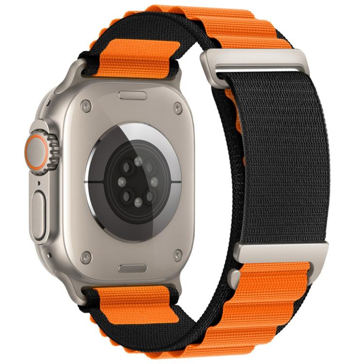 C 扣兩段式高山環尼龍錶帶，適用 Apple Watch 46mm / 49mm / 45mm / 44mm，適用 Apple Watch 42mm / 41mm / 40mm / 38mm