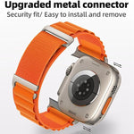 C 扣兩段式高山環尼龍錶帶，適用 Apple Watch 46mm / 49mm / 45mm / 44mm，適用 Apple Watch 42mm / 41mm / 40mm / 38mm