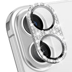 ENKAY Hat-Prince Blink 鑽石相機鏡頭鋁合金鋼化玻璃膜，適用於 iPhone 17 Pro Max，適用於 iPhone 17 Pro，適用於 iPhone 17