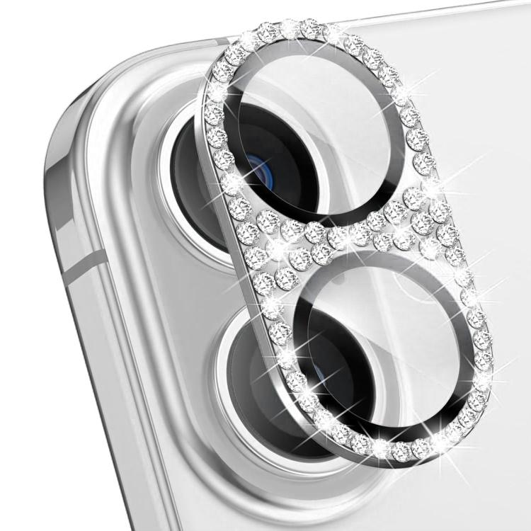ENKAY Hat-Prince Blink 鑽石相機鏡頭鋁合金鋼化玻璃膜，適用於 iPhone 17 Pro Max，適用於 iPhone 17 Pro，適用於 iPhone 17